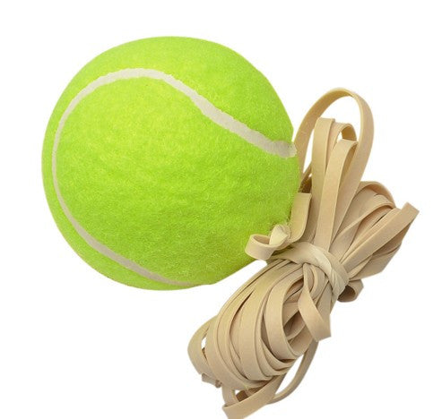 Elastic String Yellow Tennis Ball