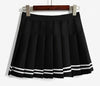 Bust Skirt Mini High Waist Vintage Tennis Skirts